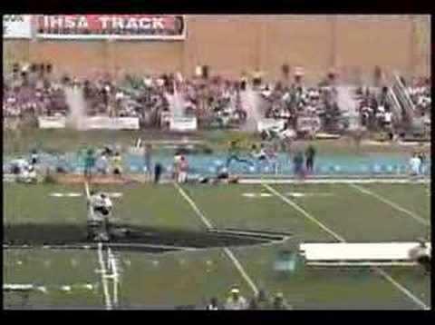 2007 IHSA AA State Track 4x800 Prelim Heat 3