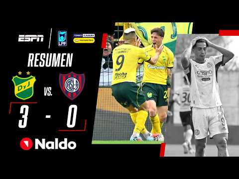EL HALCÓN VOLÓ Y AGIGANTÓ LA CRISIS DEL CICLÓN | Defensa y Justicia 3-0 San Lorenzo | RESUMEN