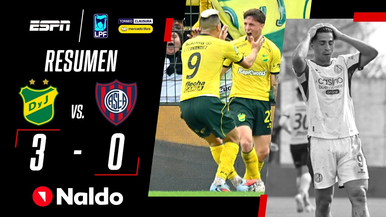 EL HALCÓN VOLÓ Y AGIGANTÓ LA CRISIS DEL CICLÓN | Defensa y Justicia 3-0 San Lorenzo | RESUMEN