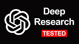 OpenAI's Deep Research is an IMPRESSIVE agent! (Tested)