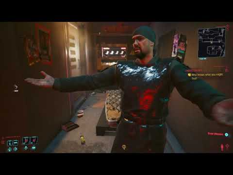 Cyberpunk 2077 walkthrough part 23 on PS4 (No commentary)