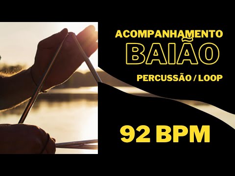 BAIÃO 92 bpm LOOP percussion - Brazilian rhythms