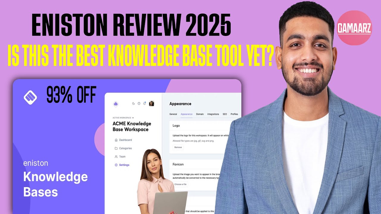 Eniston Knowledge Bases Review & Demo: Unlimited Docs, AI Assist, Custom Domains!