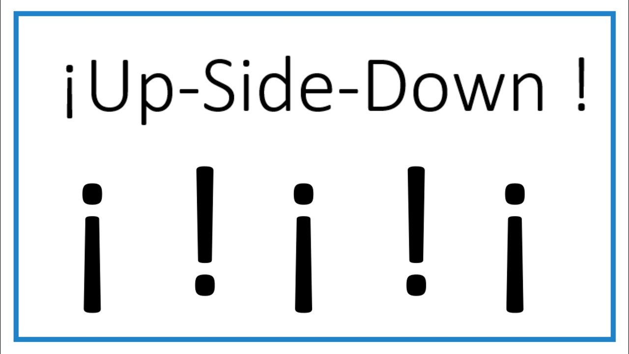 How Do I Make A Spanish Exclamation Mark In Word CrossPointe how-do-i-make-a-spanish-exclamation-mark-in-word-crosspointe