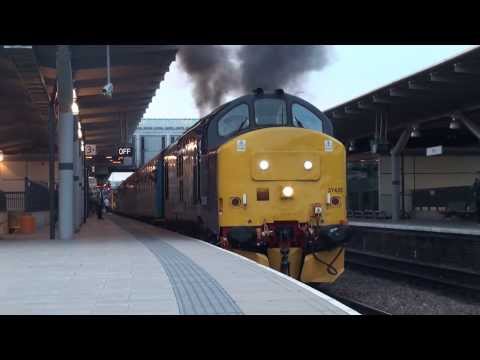 DRS 37425 storms out of Derby - 1K11