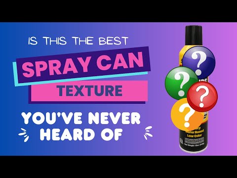 How To: Knockdown & Orangepeel Texture From A Can