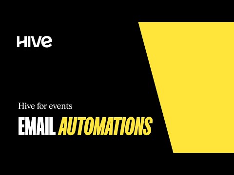 Email Automations For Events | Hive.co