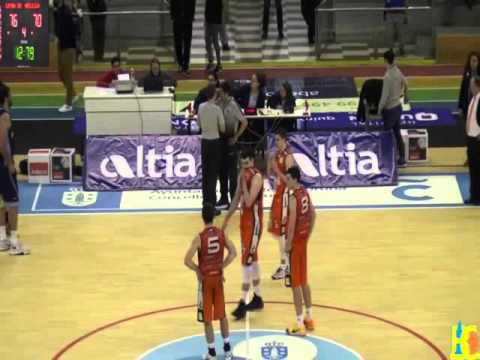 Tangana en el Coruña-Melilla de LEB Oro