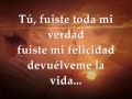 RAFAGA 039 Devuélveme la vida 039 LETRA mp3