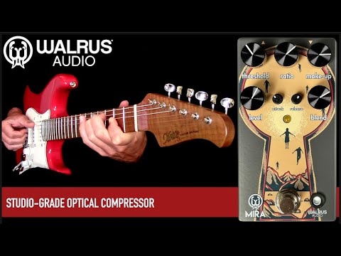 Walrus Audio Mira Optical Compressor 2022 - 2023 - Smoky Grey / Keyhole Graphic image 7