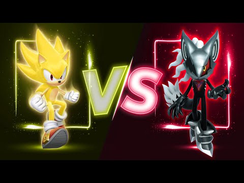Sonic Forces Use My top 2 Runners - Super Sonic vs Infinite - All 64 Characters Unlocked Gameplay