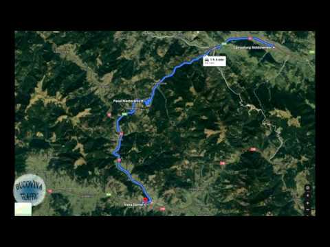 Traseul Câmpulung Moldovenesc - Mestecanis - Vatra Dornei (dn 17-E58)(sept. 2019)