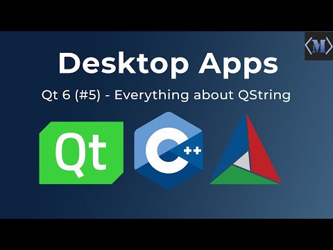 Qt 6 For Beginners 5 - Everything about QString