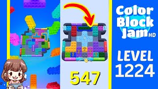 Soluzione del Livello 1224 di Color Block Jam