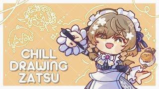 【Drawing】MAID DOODLES AND CHAT【NIJISANJI EN | Klara Charmwood】