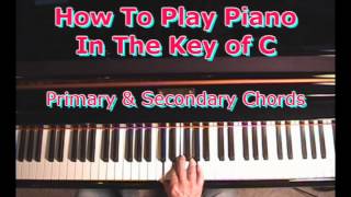 How To Play Piano In The Key Of C