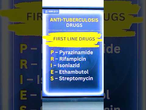 Anti Tuberculosis Drugs #tuberculosis #pharmacology #gpatexam #nursing