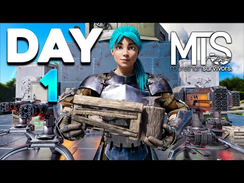 MTS | HOW WE STARTED FRESH ON THE NEW MTS 4 MAN CLUSTER - ARK PvP