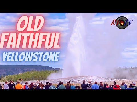 Old Faithful Geyser - Yellowstone National Park