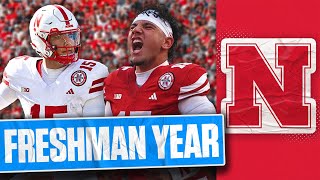 Dylan Raiola 2024 Nebraska Cornhuskers Freshman Season Highlights | FOX College Football