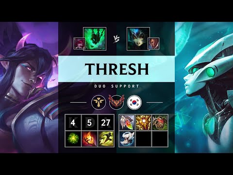 Thresh Support vs Nami - KR Grandmaster Patch 25.09