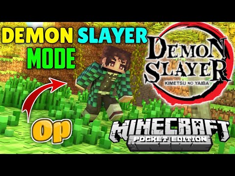 Shounenn obito - How to download best demon slayer mod for Minecraft pe 1.18 || letest 2022 || in hindi (epic playz)