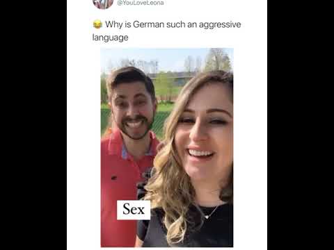 Why is German such an Aggressive 😂 #funny #german #language