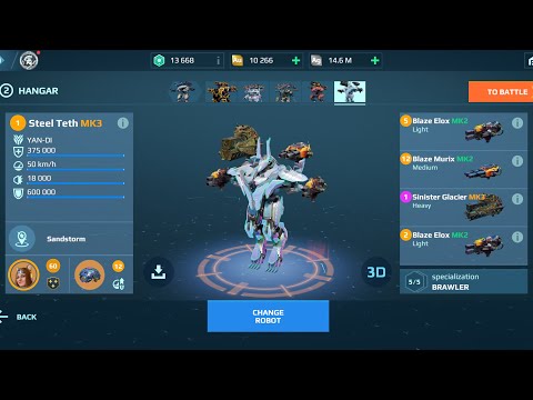 Teth | Blaze Toxic Shotgun | War Robots Gameplay 