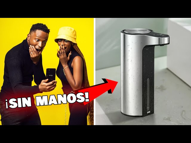 Vídeo relacionado con Dispensador de Jabón Automático 500ml con Sensor, Dispensador Jabon Baño Automatico, Resistente al Agua IPX5, 4 Niveles Ajustables, para Baño, Cocina, Hoteles y Espacios Públicos