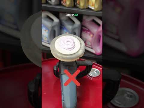 Normale Anwendung von Polierpaste