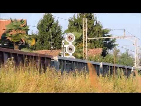Transiti di fine estate a Carnate -  End-of-summer passing freight trains in Carnate