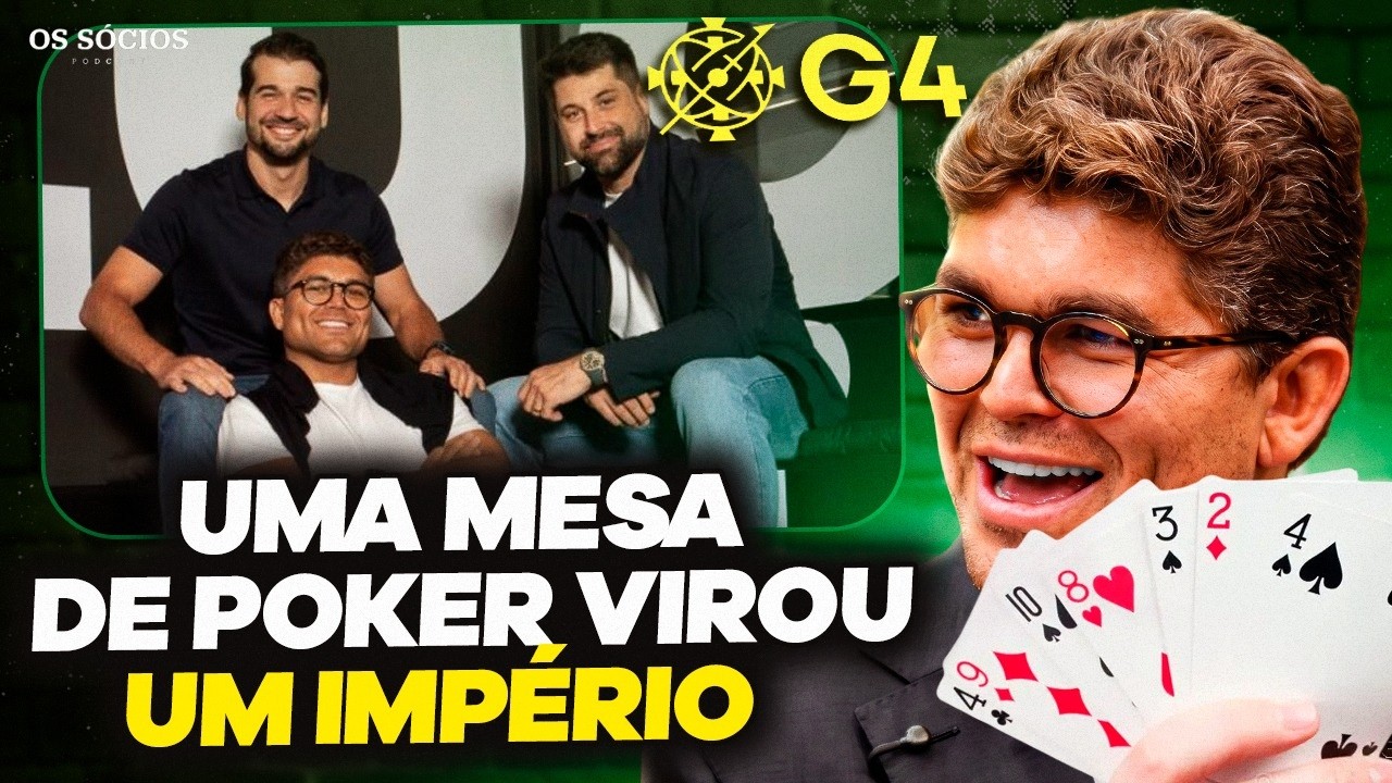 COMO NASCEU O G4? (da mesa de POKER a uma empresa MILIONÁRIA)