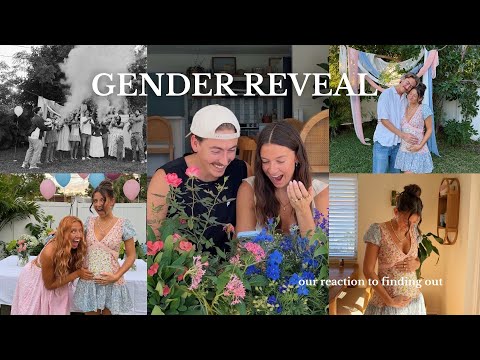 GENDER REVEAL: our reaction to finding out, telling our friends, party