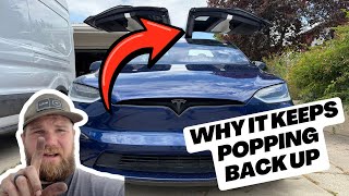 Tesla Model X Falcon Wing Door Not Closing? Here's How to Fix It (Door Alignment DIY)