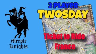2 Player Twosday Ticket To Ride France