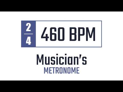 460 BPM - 2/4 - Metronome