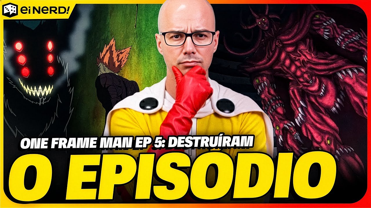 O ANIME MUDOU A HISTÓRIA INTEIRA - [episódio 5 one punch man]