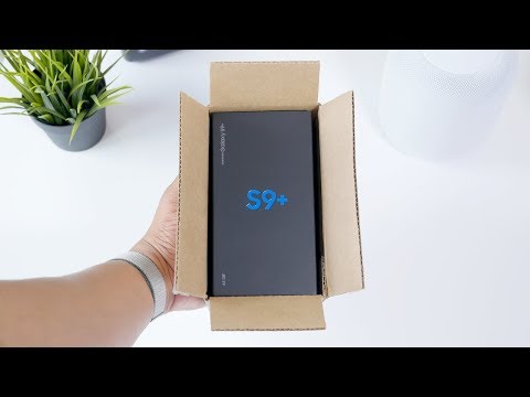 Samsung Galaxy S9+ Unboxing!