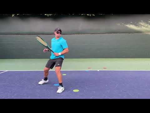 Master the Footwork for an Attacking Inside-Out Forehand with Coach Dabul ATP pro