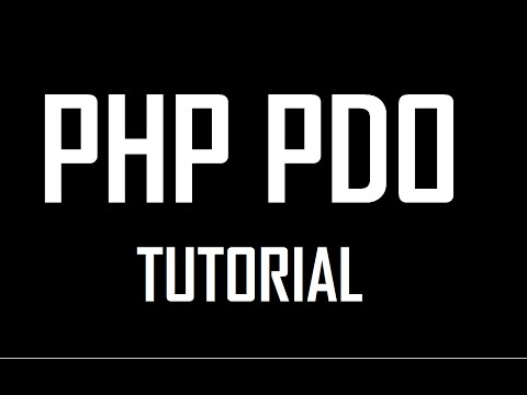 Php Data Objects Pdo Tutorials Insert Data Into Database 2017
