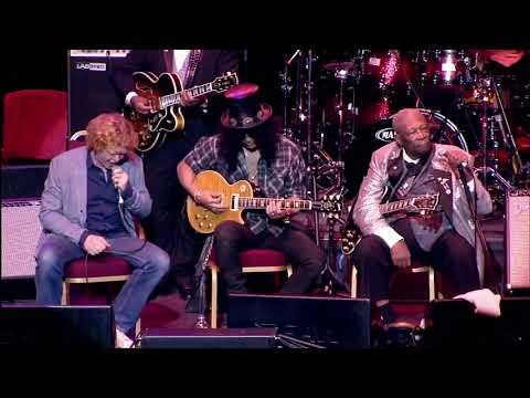 Mick Hucknall Funny Singing with B.B King, Slash,  Derek Trucks & Ronnie Wood