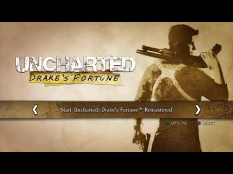 Uncharted: The Nathan Drake Collection Main Menu Extended