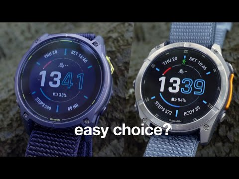 Garmin Enduro 3 vs Fenix 8 AMOLED for the Outdoors