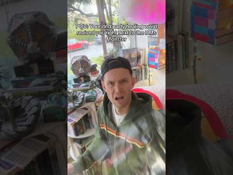 When you cast healing word too close to the DMs monster #dnd