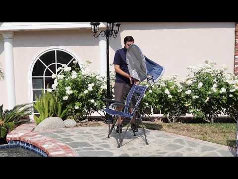 GCI Outdoor Folding Sunshade Eazy Chair 72214 at California Car Cover