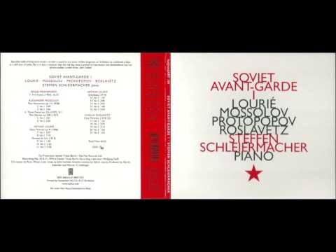 Sergej Protopopov - Piano Sonata No.  2, Op.  5 (1924)