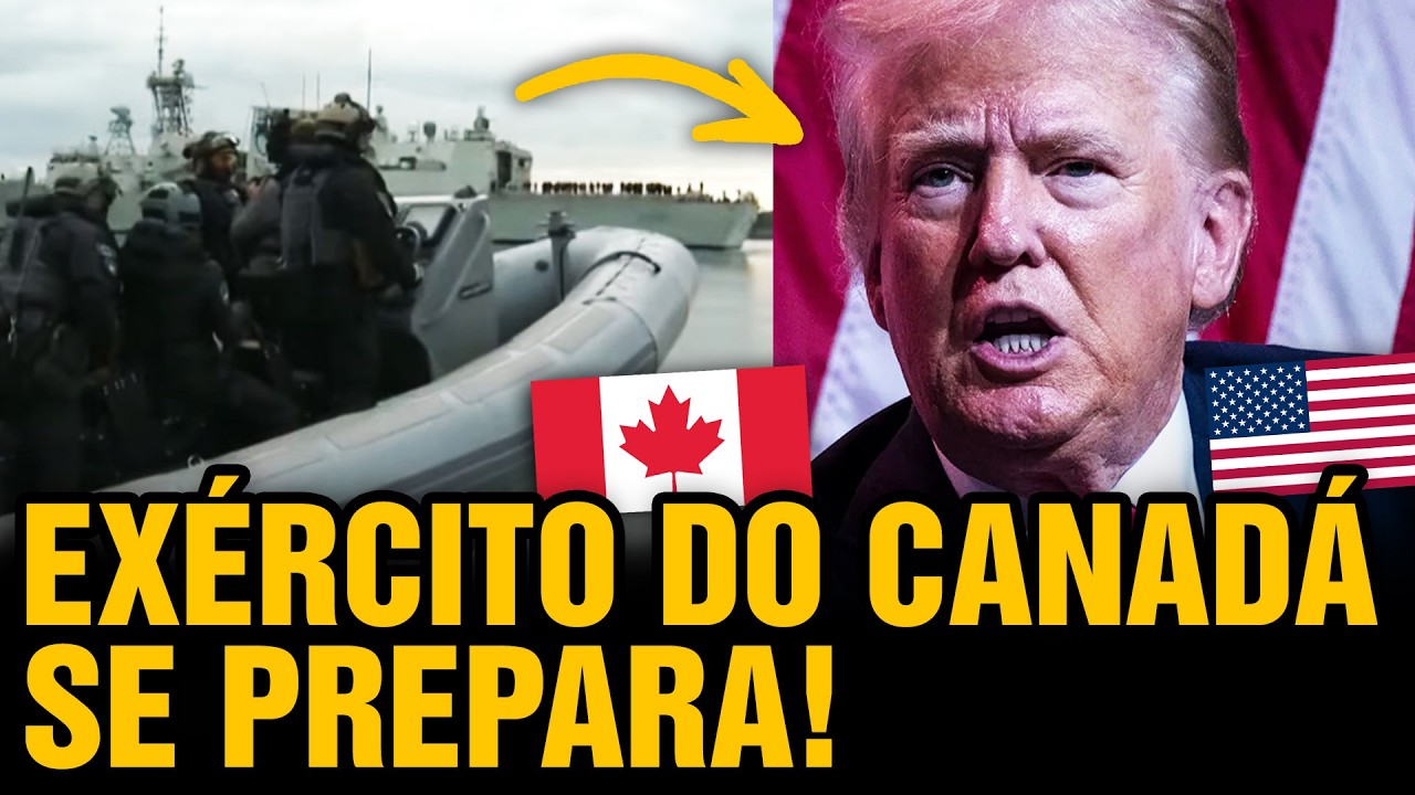 Frente a ameaça de Trump, Exército do Canadá registra aumento no interesse (Traduzido com IA)😮🇺🇸 🇨🇦