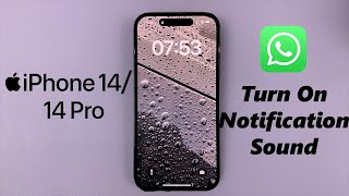 Download lagu iPhone 14/14 Pro: How To Turn ON (Enable) WhatsApp Notification Sound mp3