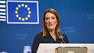 Zwei Geschwindigkeiten, ein Ziel: Metsola verteidigt neues EU-Tempo