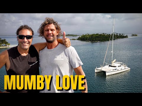 Aussies appreciate the AWESOME MUMBY CATAMARAN - Sailing Life on Jupiter EP128